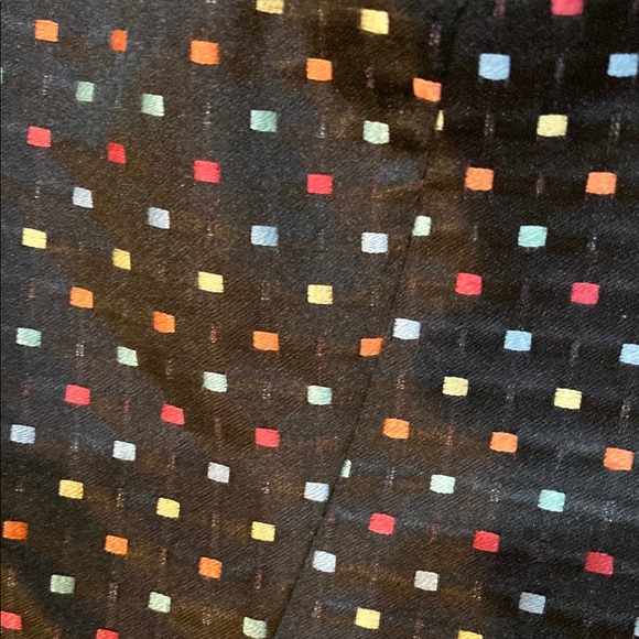 Cori Black Lined Multi-Color Polka Dot Jacket Sz 4 - Picture 2 of 4